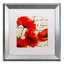 «Coquelicots Rouge I» par Jadaya, impression encadrée-20093545-118194351-20093547