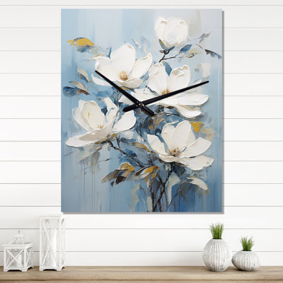 Cambrea - Magnolias Wall Clock