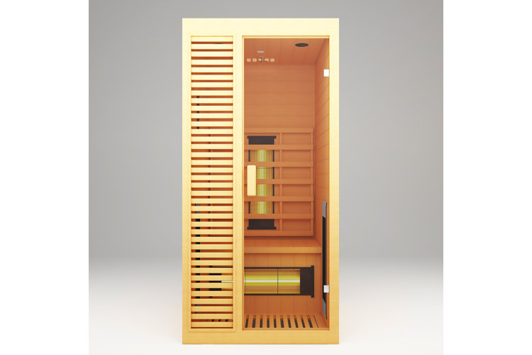 Freeport Park® Single-Person Indoor FAR Infrared Sauna