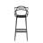 Cristobal Croza Sturdy Plastic Counter Stool-393127392