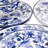 Martha Stewart Blue Vintage 12 Piece Fine Ceramic Dinnerware Set In Cobalt