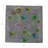Succulents Floating Cotton Sateen Cocktail Napkins-122066516