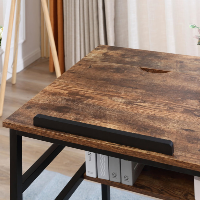 Metal Base Drafting Table