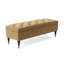 Safar Wide Tufted Rectangle Ottoman Storage Bench – Upholstery Plush Velvet Shoe Bench with Black Turned Wooden Legs-128793882-128793879-108634782