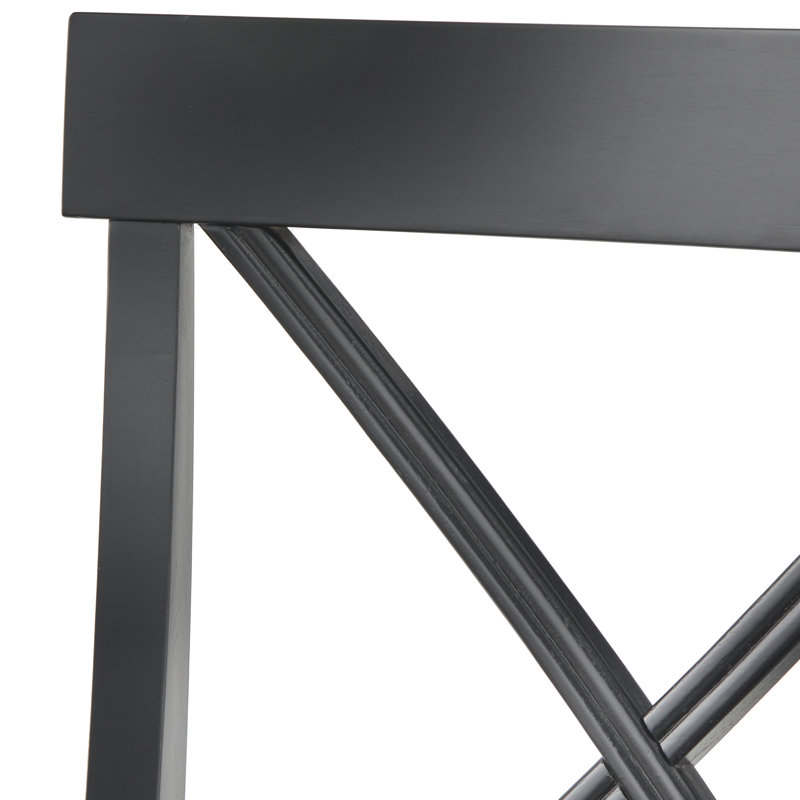 Chaise d'appoint en bois massif Winegar
