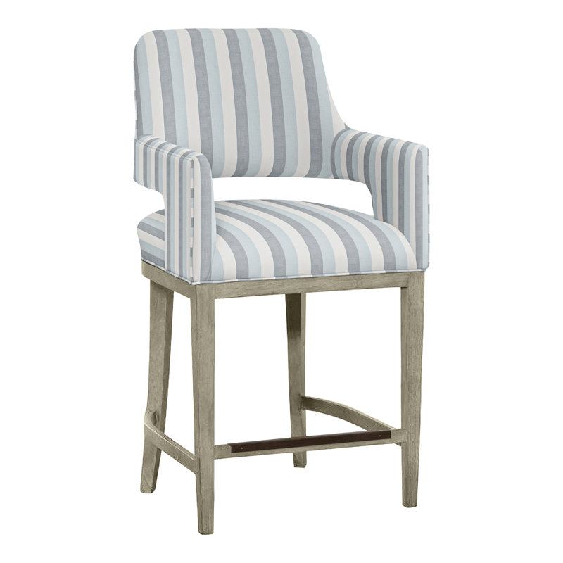 Tabouret de bar et de comptoir Josie, Amande chamois, Perigold direction rosée