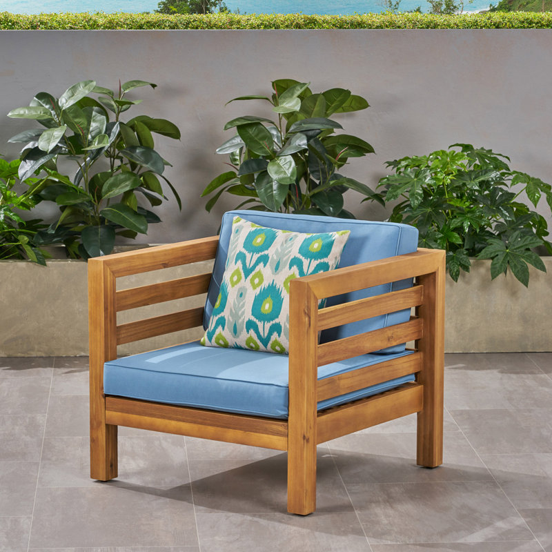 Chaise club Oana, Blue