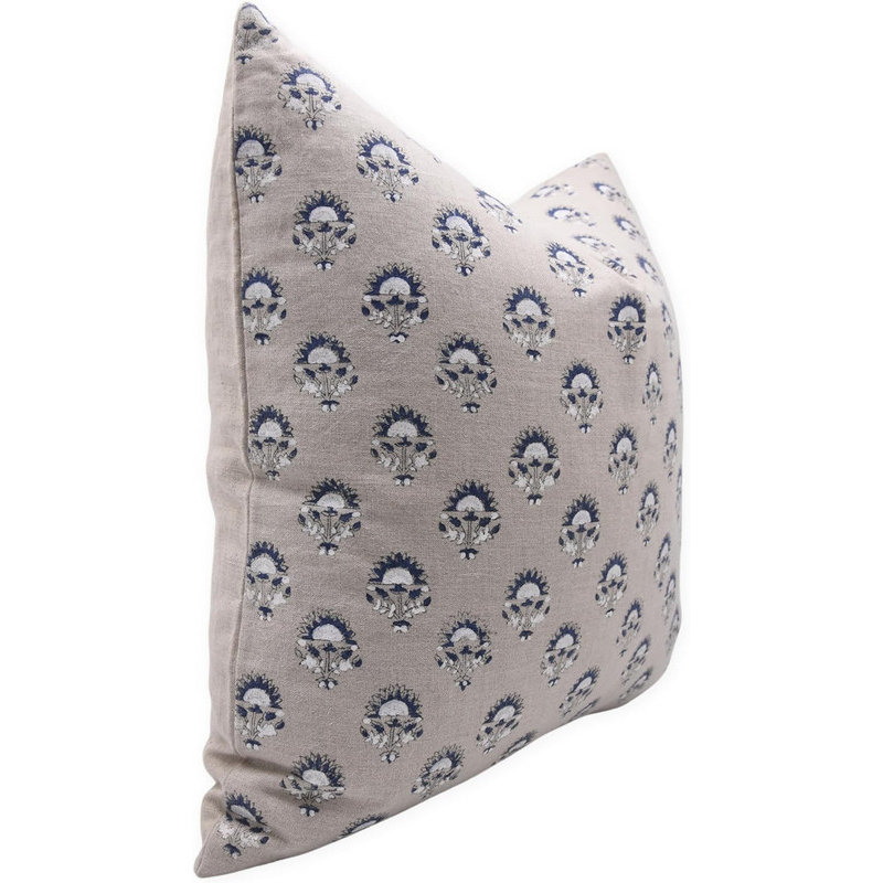 Linen Square Indoor/Outdoor Pillow Cover, 22" x 22"