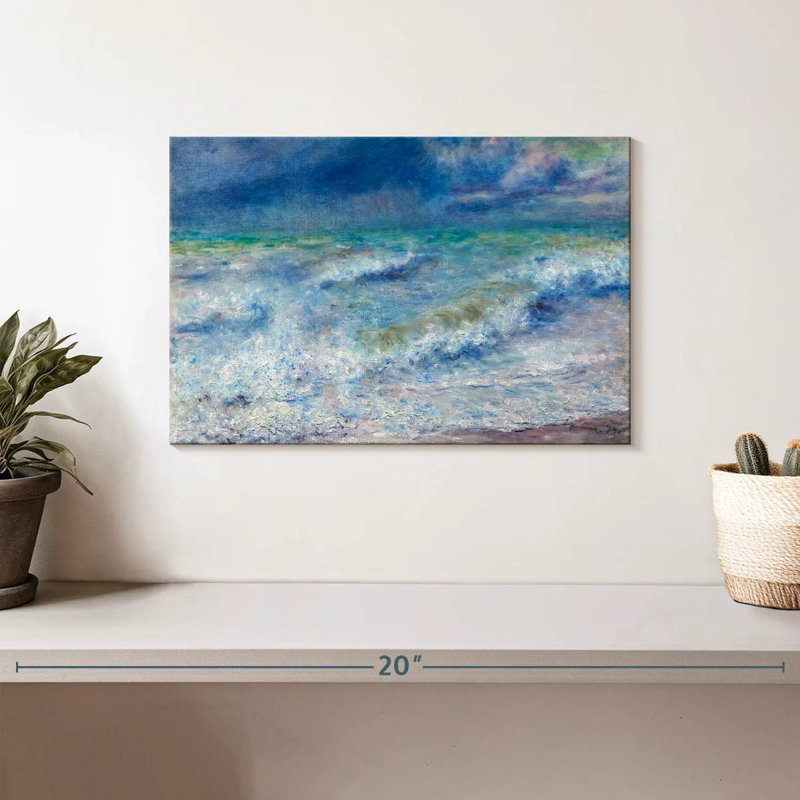 Gillard Seascape 1879, H 8 po x l 12 po