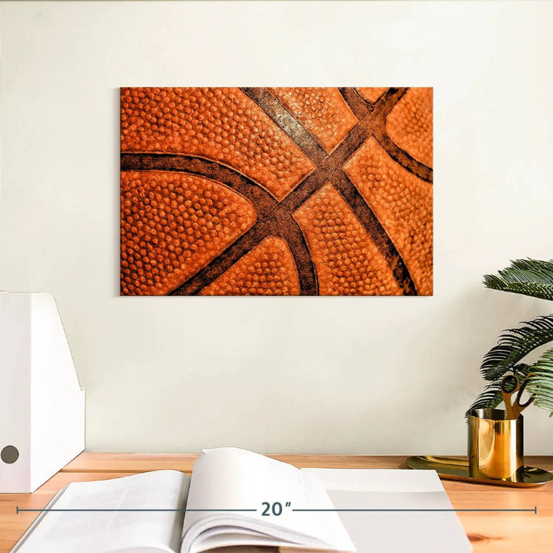 Sireci Macro Basketball, 8" H x 12" W