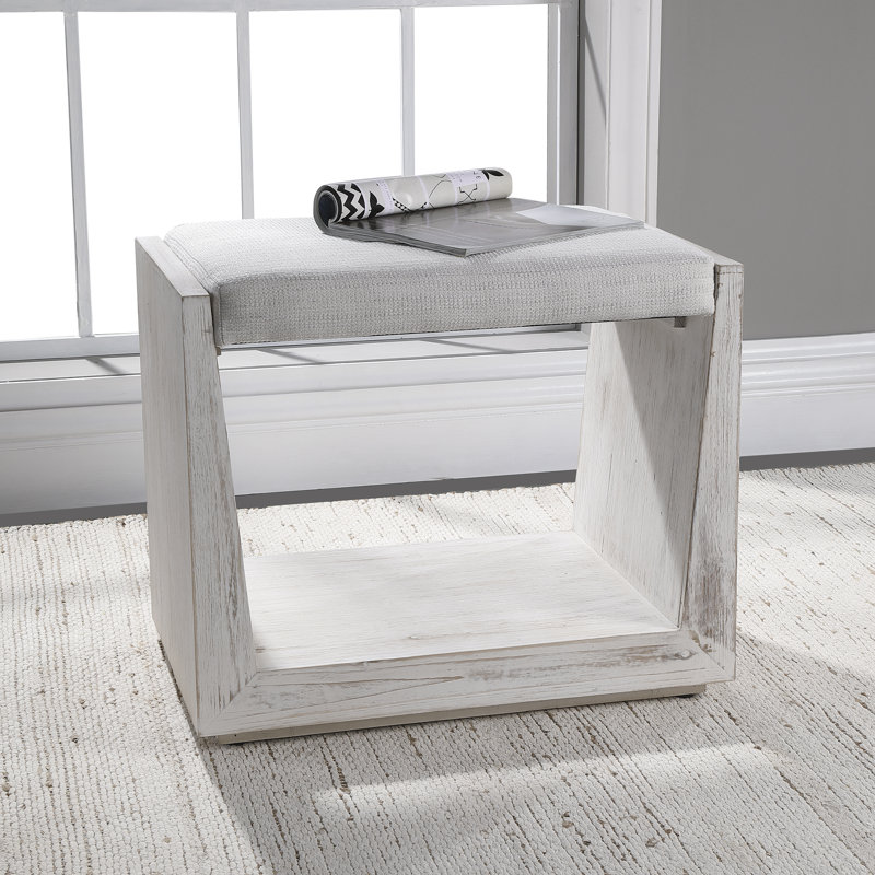 Batilde Upholstered Accent Stool