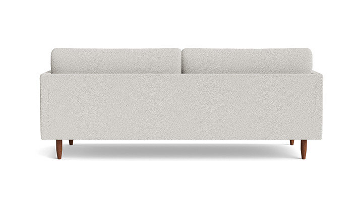 Skinny Fat Sofa ("85"), Performance Weave - Carrot