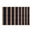 Tapis intérieur / extérieur noir HorizontalStripes-1381545723