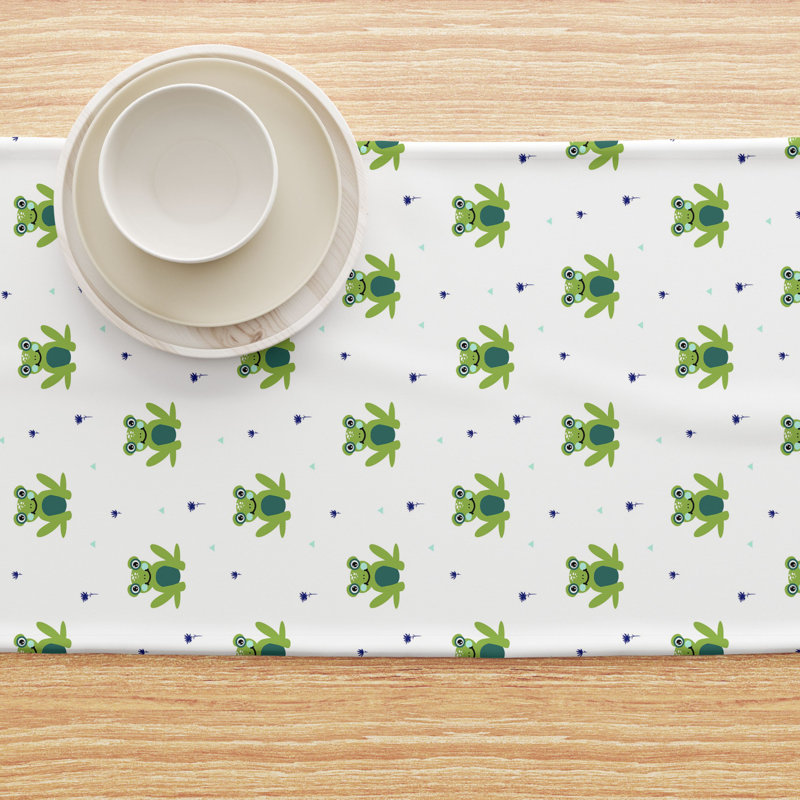 Rectangular Cotton Table Runner, 72" x 16"
