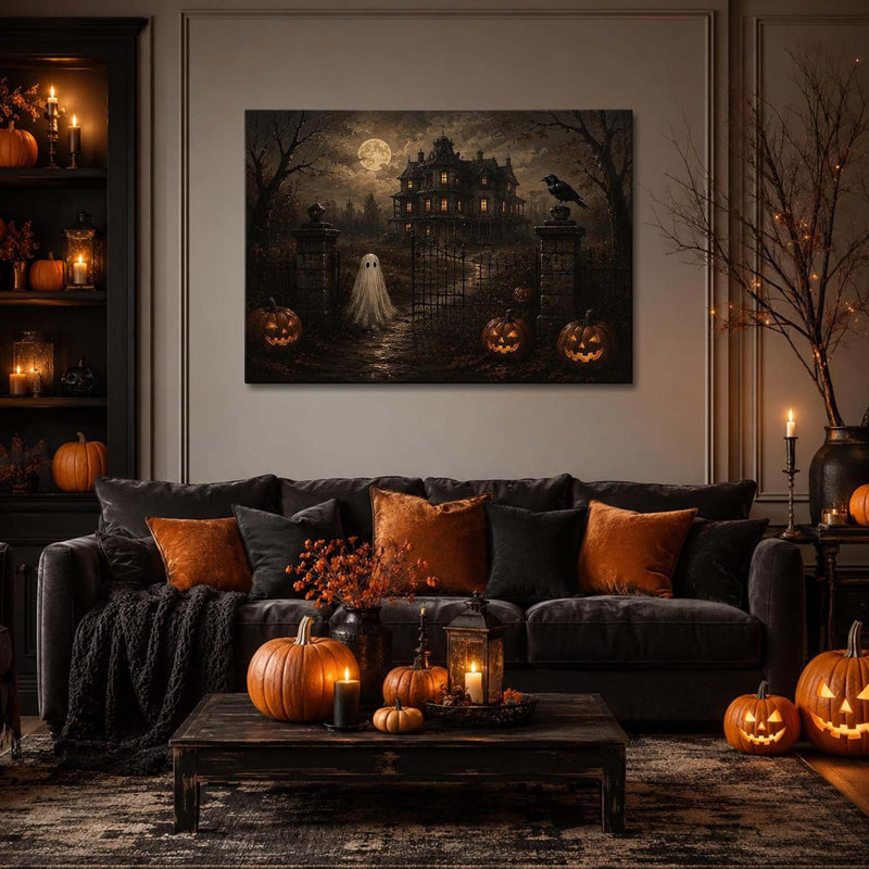 1 Piece Wrapped Canvas Wall Art