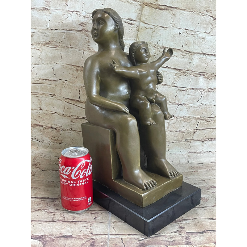 Sculpture classique Bening Mère et enfant