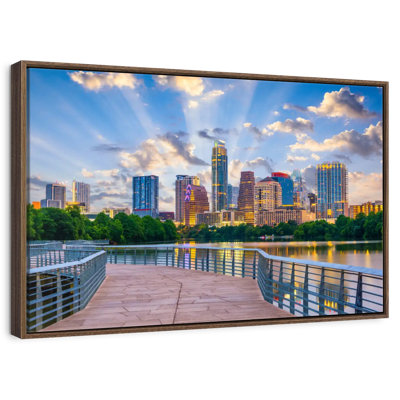 Austin Footbridge Skyline