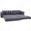 Canapé modulaire en L 110,75 po, canapé modulaire en velours côtelé, avec repose-pieds mobile, porte-gobelets, 8 coussins décoratifs, poche latérale, déplier dans un lit-575755510