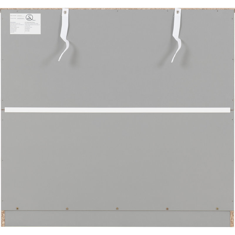 Sumrah 4 Piece Bedroom Set, Light Grey