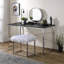 Bureau de meuble-lavabo à base métallique Jankey-1790004400