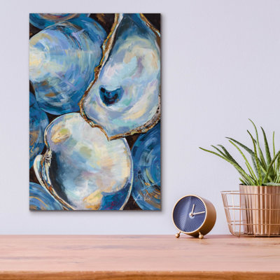 'Matununk Shells Light' by Jeanette Vertentes Acrylic Glass Wall Art