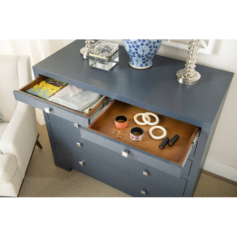Frances Accent Chest, Navy Blue