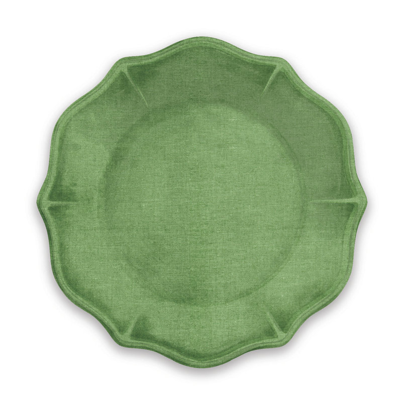 Dickinson Melamine Dinnerware - Service for 4, Green
