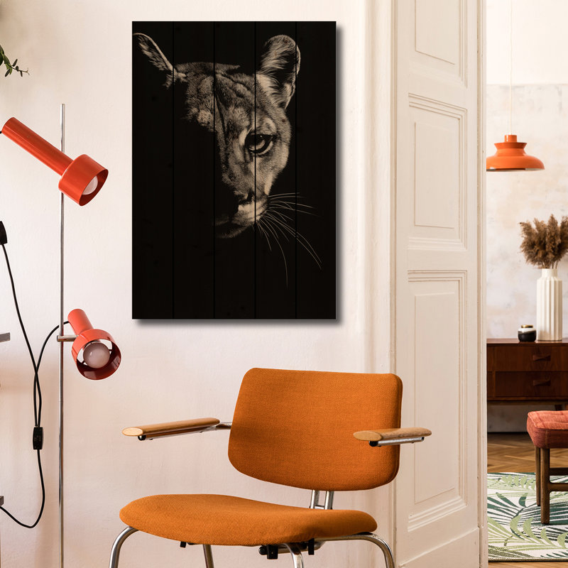 «Wood Glimpse IV» par Julie T. Chapman, H 40 po x l 26 po