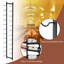 Feldt Wine Bottle Rack in Black
