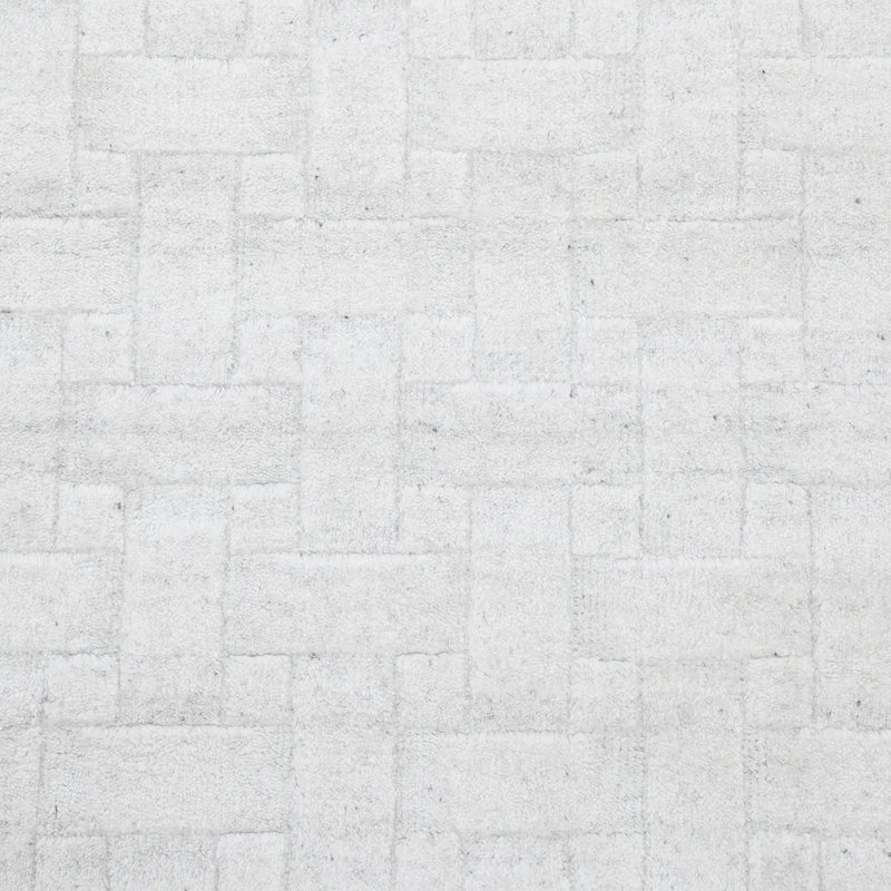 Peyton Area Rug in White, Rectangle 6' x 9'