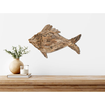 Natural Wood Fish