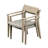 Solid Wood Outdoor Dining Side Chair