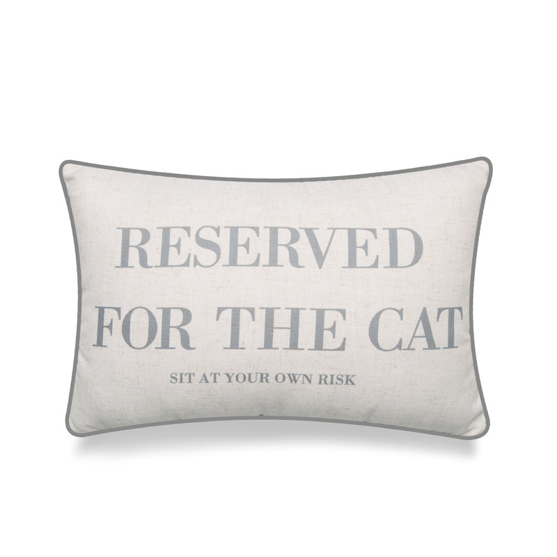 Coussin en coton You and Me, Polyester