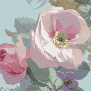 Rouleau de papier peint lisse L 34,45 pi x l 20,47 po Classic Rose Stripe