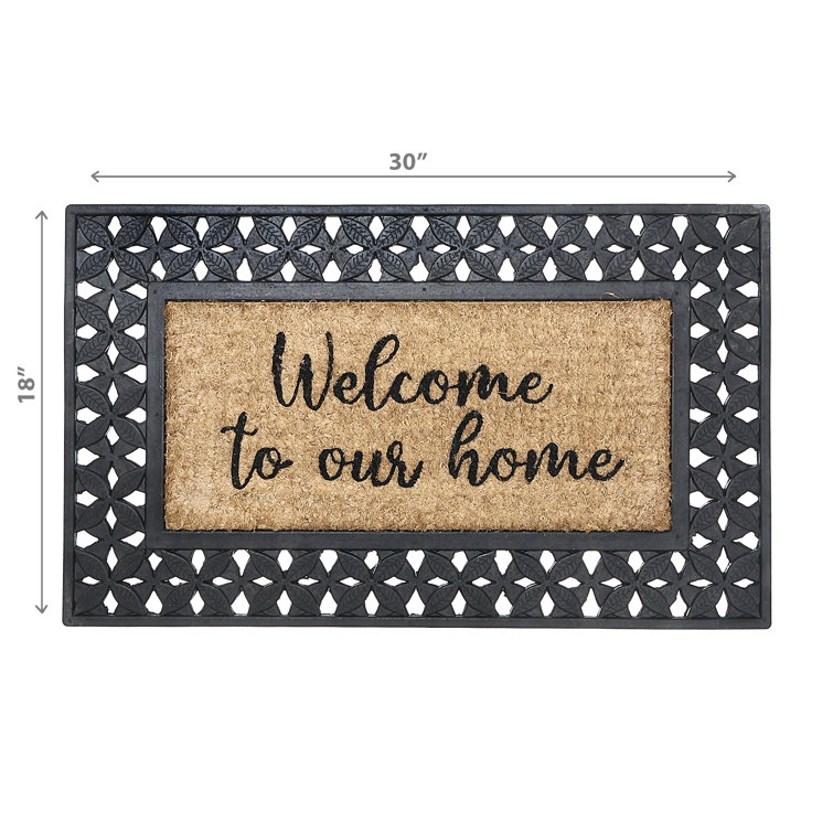 Welcome To Our Home Doormat