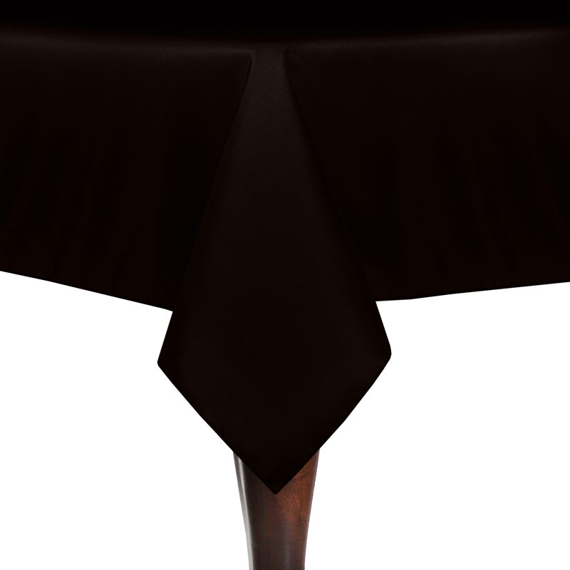 Solid Color Square Tablecloth, 84" x 60", 3, Espresso