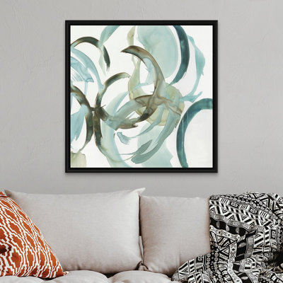 Reproduction d’art sur toile, "Hypnotic Curves I" par PI studio