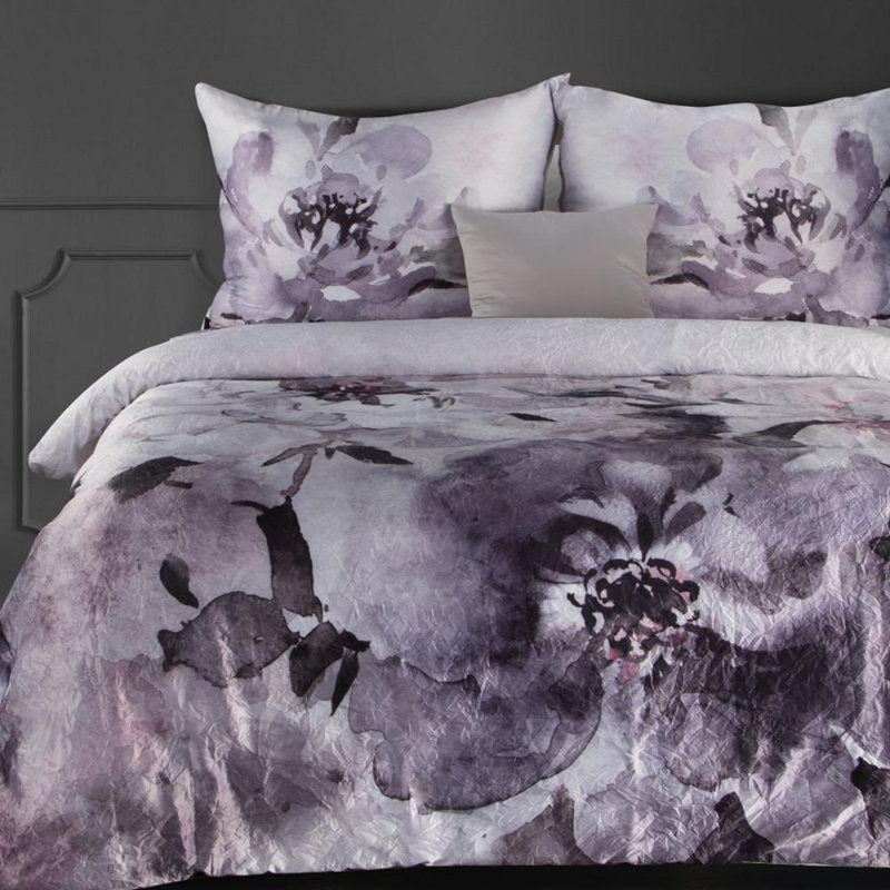 Gavriela Floral Duvet Cover with Pillowcases, Kingsize - 2 Pillowcases (70 x 80 cm)