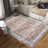 Oriental Machine Washable Rug with Rubber Backing for Living Room Vintage Non-Slip Dining Room Rug Easy-Cleaning Floor Carpet for Bedroom-1692020094