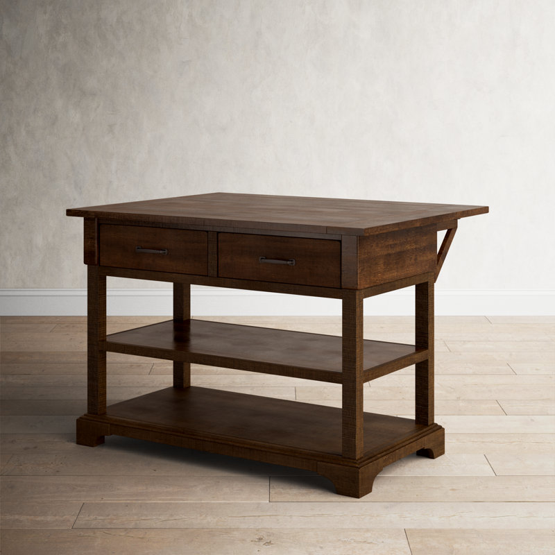 Solid Wood Kitchen Island