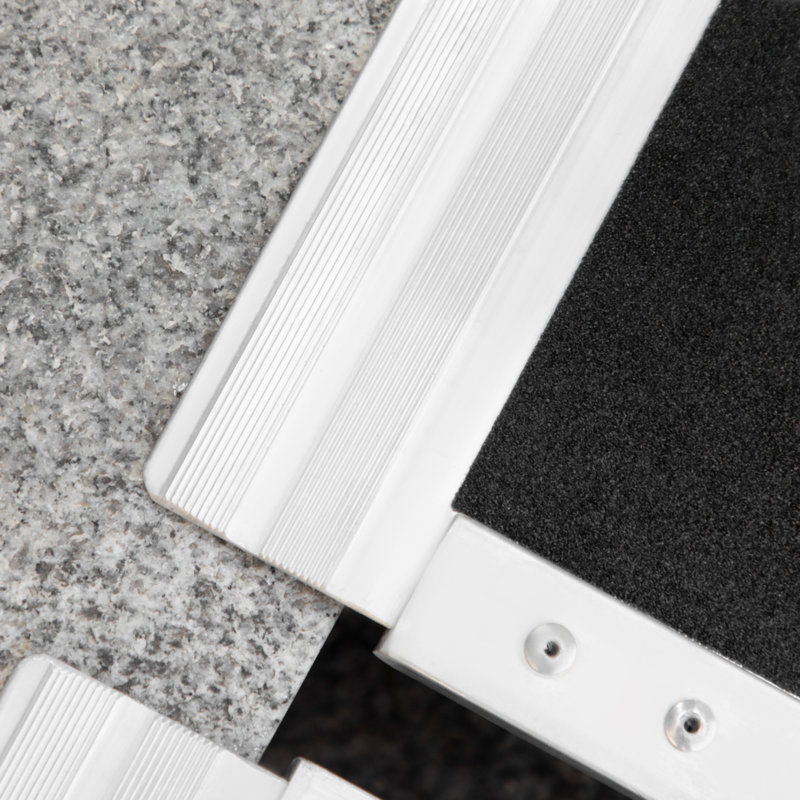 HomCom Threshold Ramp, 1.5" H x 28.35" W x 72" L