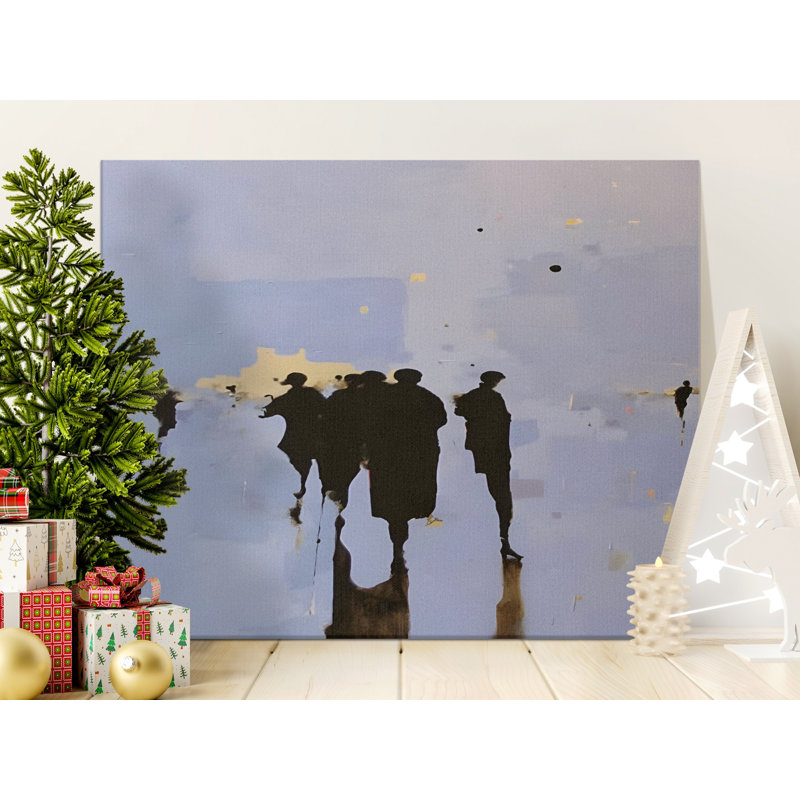 1 Piece Wrapped Canvas Wall Art Set, 20x10