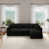 Black Linen Blend