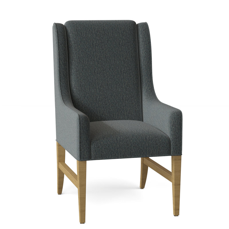 Fauteuil l 24,5 po Carla, 9508 Polypropylène / oléfine Oasis, Espresso