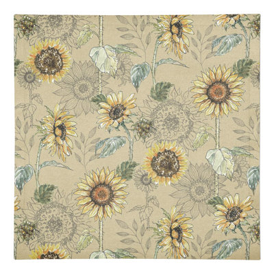 Almehdi Cotton Floral Square Napkin