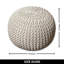 Concho Upholstered Pouf-43333861