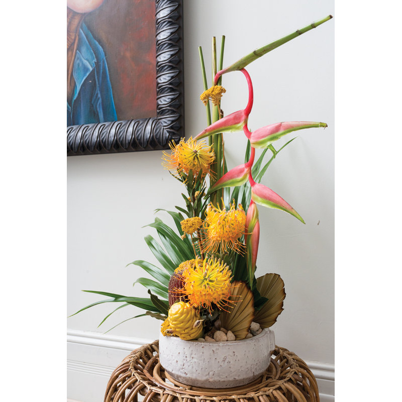Pot à fleurs Amron, H 3,5 po x l 10 po x P 9 po