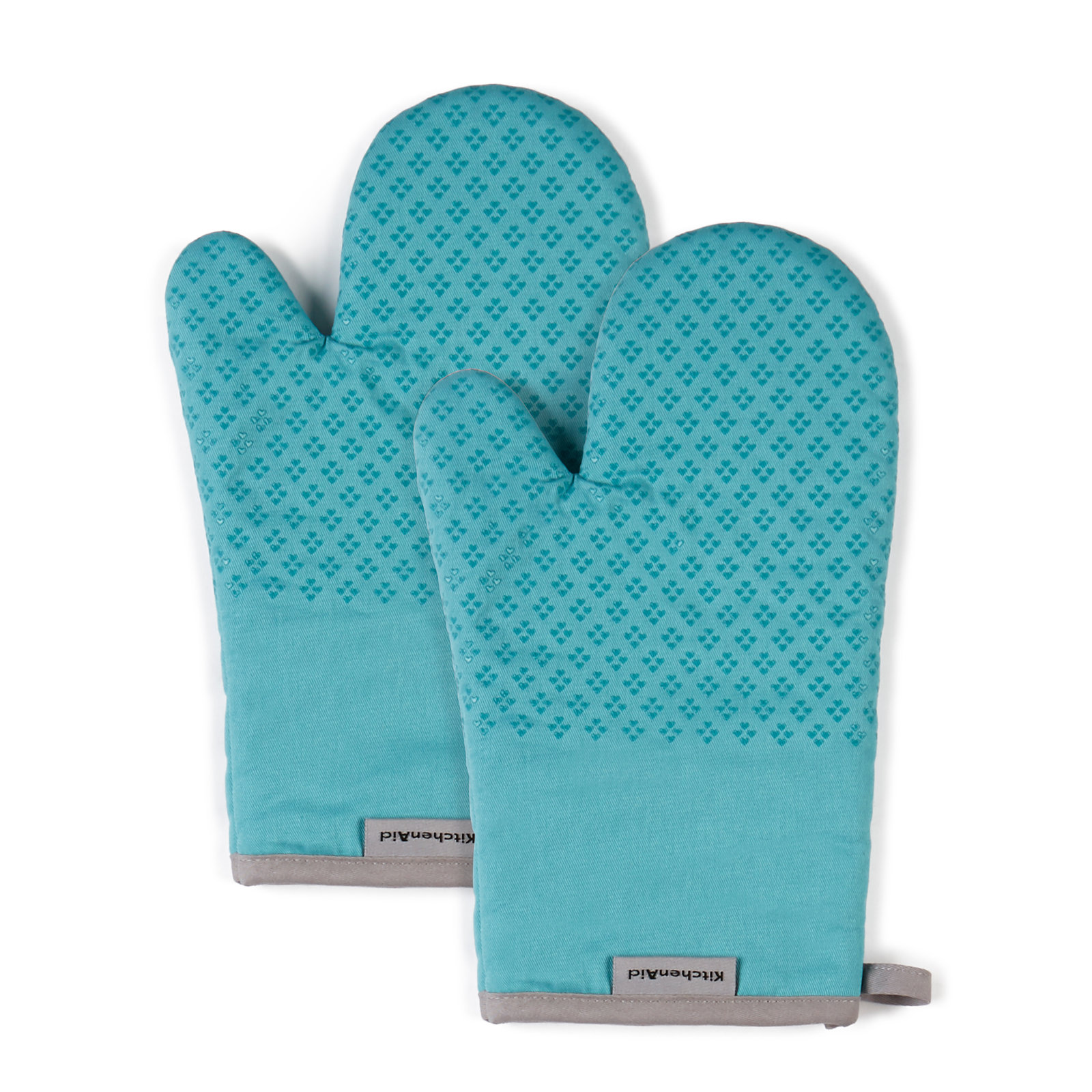 KitchenAid Asteroid Oven Mitt, Aqua