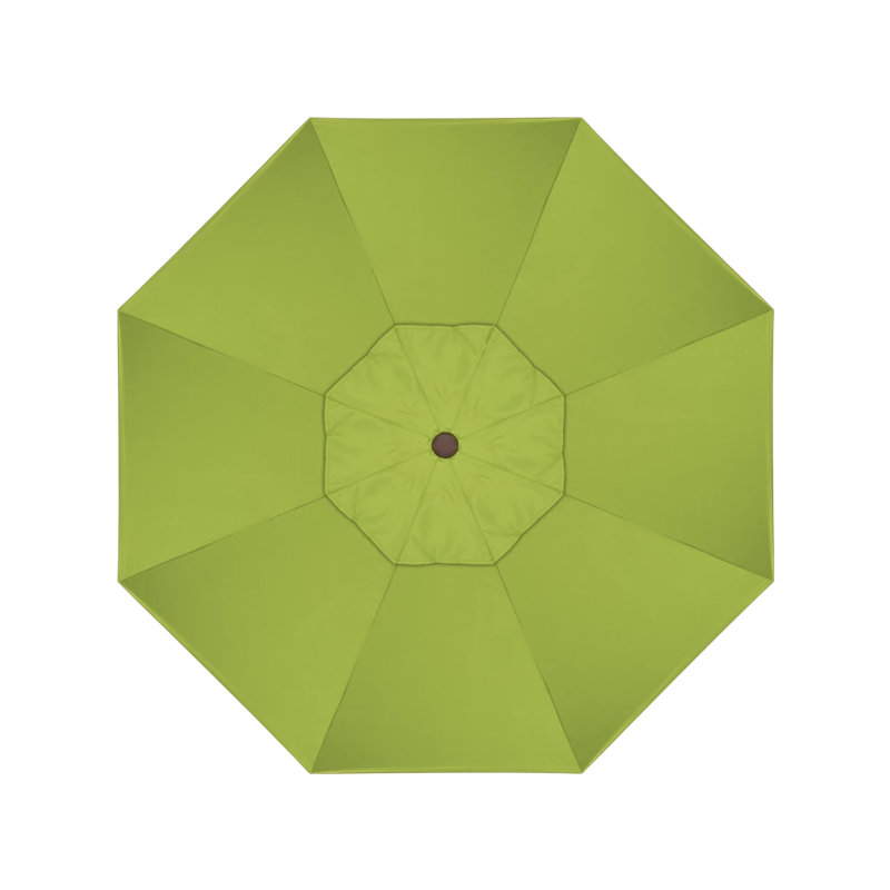 Parasol de marché Sunbrella® 9 pi Roverta, Ara, Noir