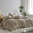 MooMee Striped Duvet Cover Set 100% Washed Cotton Linen Like Textured-111279078-114985966